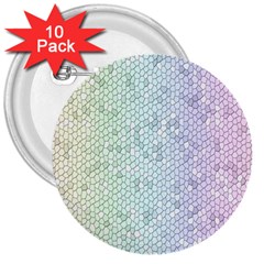 The Background Wallpaper Mosaic 3  Buttons (10 Pack) 