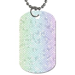 The Background Wallpaper Mosaic Dog Tag (one Side) by Nexatart