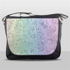 The Background Wallpaper Mosaic Messenger Bags by Nexatart