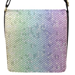 The Background Wallpaper Mosaic Flap Messenger Bag (s)