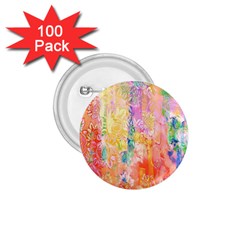 Watercolour Watercolor Paint Ink  1 75  Buttons (100 Pack)  by Nexatart