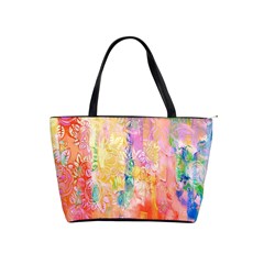 Watercolour Watercolor Paint Ink  Shoulder Handbags by Nexatart