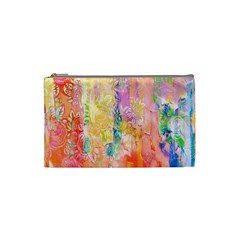 Watercolour Watercolor Paint Ink  Cosmetic Bag (small)  by Nexatart