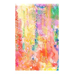 Watercolour Watercolor Paint Ink  Shower Curtain 48  X 72  (small) 