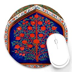 Tree Of Life Round Mousepads by Nexatart