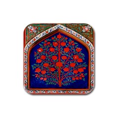 Tree Of Life Rubber Square Coaster (4 Pack) 