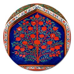 Tree Of Life Magnet 5  (round) by Nexatart