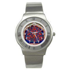 Tree Of Life Stainless Steel Watch