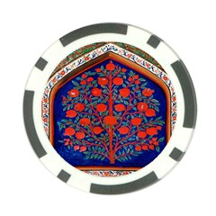 Tree Of Life Poker Chip Card Guard by Nexatart