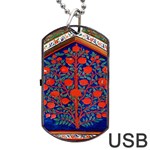 Tree Of Life Dog Tag USB Flash (Two Sides) Back