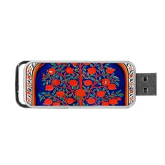 Tree Of Life Portable Usb Flash (two Sides) by Nexatart