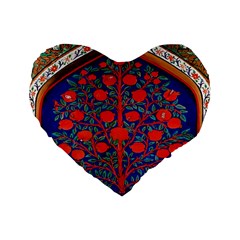 Tree Of Life Standard 16  Premium Heart Shape Cushions by Nexatart