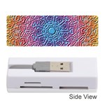 Tile Background Pattern Texture Memory Card Reader (Stick)  Front