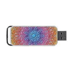 Tile Background Pattern Texture Portable Usb Flash (one Side) by Nexatart