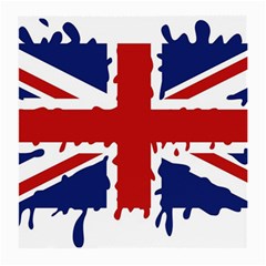 Uk Splat Flag Medium Glasses Cloth (2-side) by Nexatart