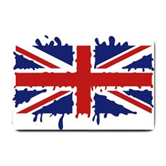 Uk Splat Flag Small Doormat  by Nexatart