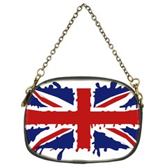 Uk Splat Flag Chain Purses (one Side) 