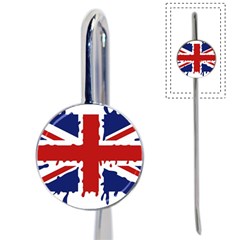 Uk Splat Flag Book Mark by Nexatart