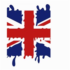 Uk Splat Flag Small Garden Flag (two Sides) by Nexatart