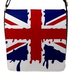 Uk Splat Flag Flap Messenger Bag (s)