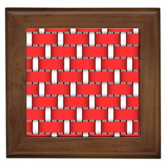 Weave And Knit Pattern Seamless Background Wallpaper Framed Tiles