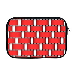 Weave And Knit Pattern Seamless Background Wallpaper Apple Macbook Pro 17  Zipper Case by Nexatart