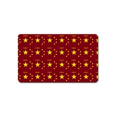 Chinese New Year Pattern Magnet (name Card) by dflcprints