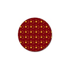 Chinese New Year Pattern Golf Ball Marker by dflcprints