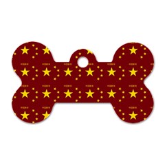 Chinese New Year Pattern Dog Tag Bone (one Side)