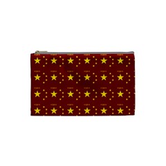 Chinese New Year Pattern Cosmetic Bag (small)  by dflcprints