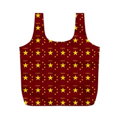 Chinese New Year Pattern Full Print Recycle Bags (m)  by dflcprints