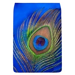 Blue Peacock Feather Flap Covers (S) 