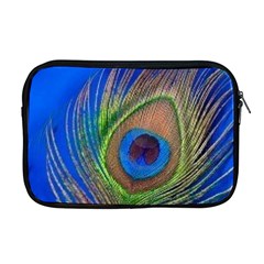 Blue Peacock Feather Apple MacBook Pro 17  Zipper Case