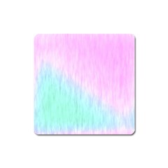 Pink Green Texture                                                       			magnet (square) by LalyLauraFLM