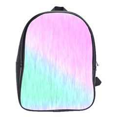 Pink Green Texture                                                       			school Bag (large) by LalyLauraFLM