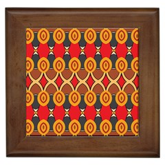 Ovals pattern                                                         			Framed Tile