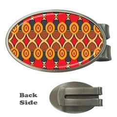 Ovals pattern                                                         			Money Clip (Oval)