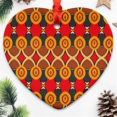 Ovals Pattern                                                         			ornament (heart) by LalyLauraFLM