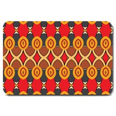 Ovals pattern                                                         			Large Doormat