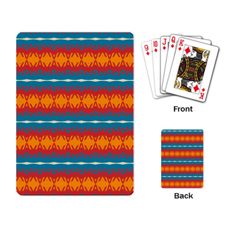 Shapes rows                                                          			Playing Cards Single Design