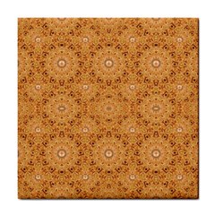 Intricate Modern Baroque Seamless Pattern Tile Coasters by dflcprints