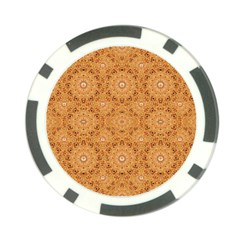 Intricate Modern Baroque Seamless Pattern Poker Chip Card Guard by dflcprints