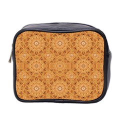 Intricate Modern Baroque Seamless Pattern Mini Toiletries Bag 2-side by dflcprints