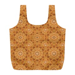 Intricate Modern Baroque Seamless Pattern Full Print Recycle Bags (l) 