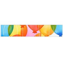 Rainbow Balloon Flano Scarf (large) by Brittlevirginclothing