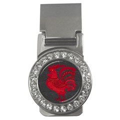 Red Fire Chicken Year Money Clips (cz)  by Valentinaart