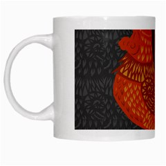 Chicken Year White Mugs by Valentinaart