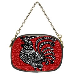 Year Of The Rooster Chain Purses (two Sides)  by Valentinaart