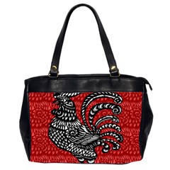 Year Of The Rooster Office Handbags (2 Sides)  by Valentinaart