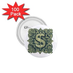 Money Symbol Ornament 1 75  Buttons (100 Pack)  by dflcprints